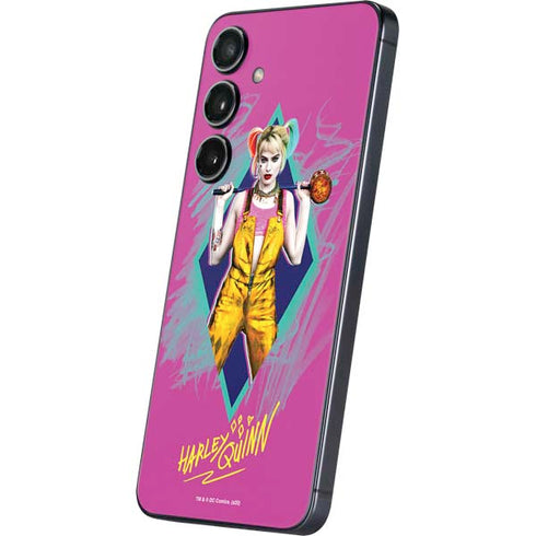 DC Comics Fierce Harley Quinn Galaxy S25 Skin